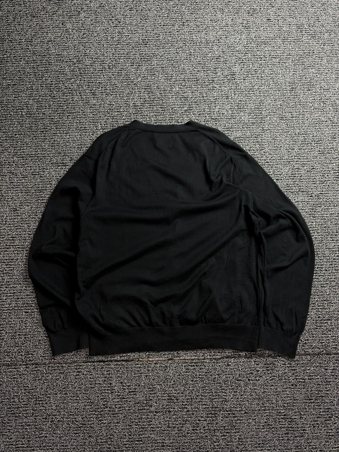 폴로 랄프로렌 포니 로고 미니멀 블랙 가디건 1453 상품이미지4