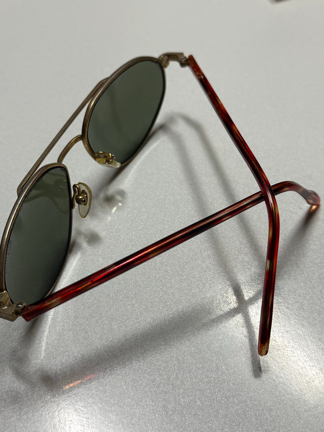 빈티지 골드메탈 보잉 선글라스 7080스타일 상품이미지4