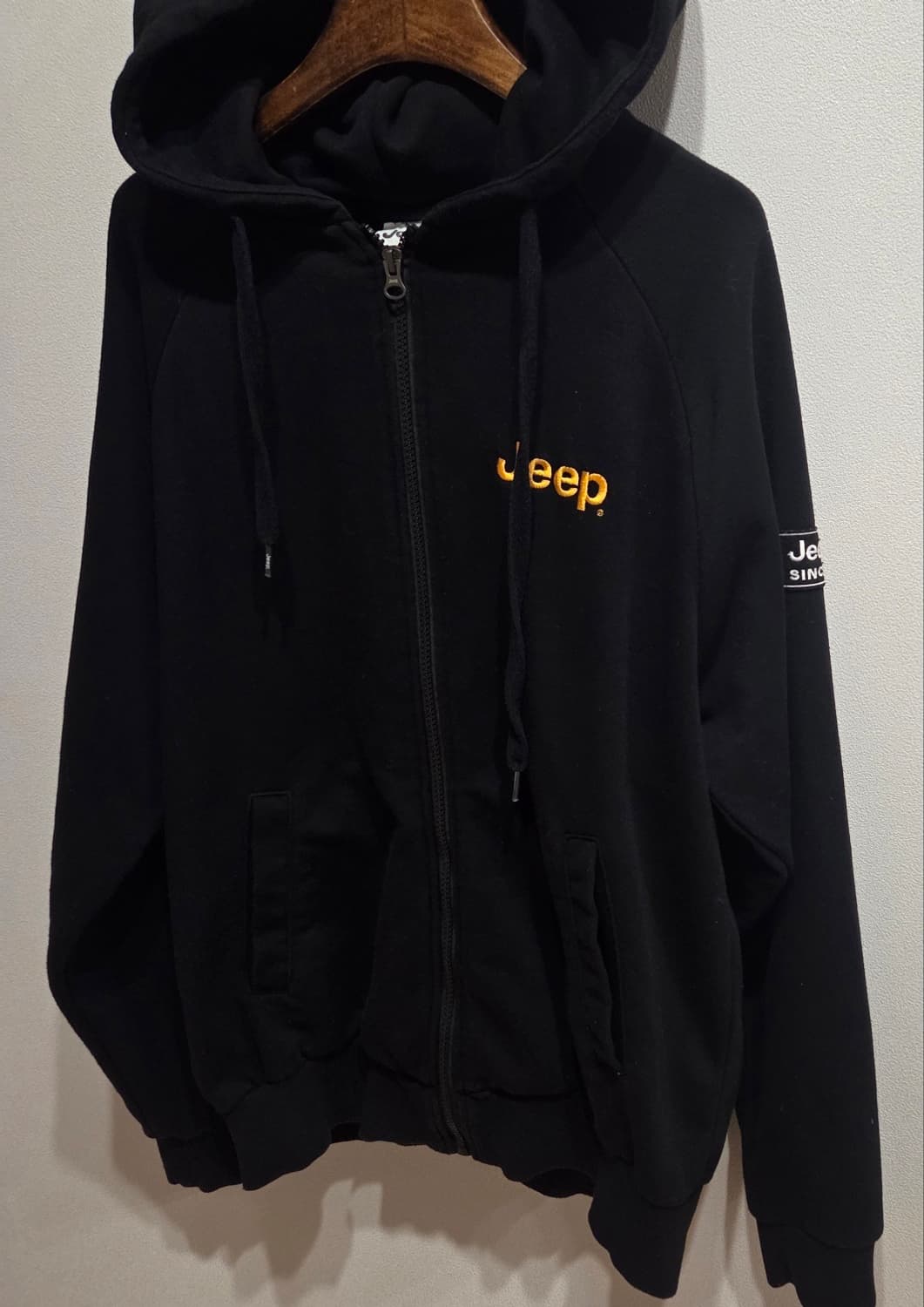 Jeep 지프 블랙 후드집업 M 상품이미지2