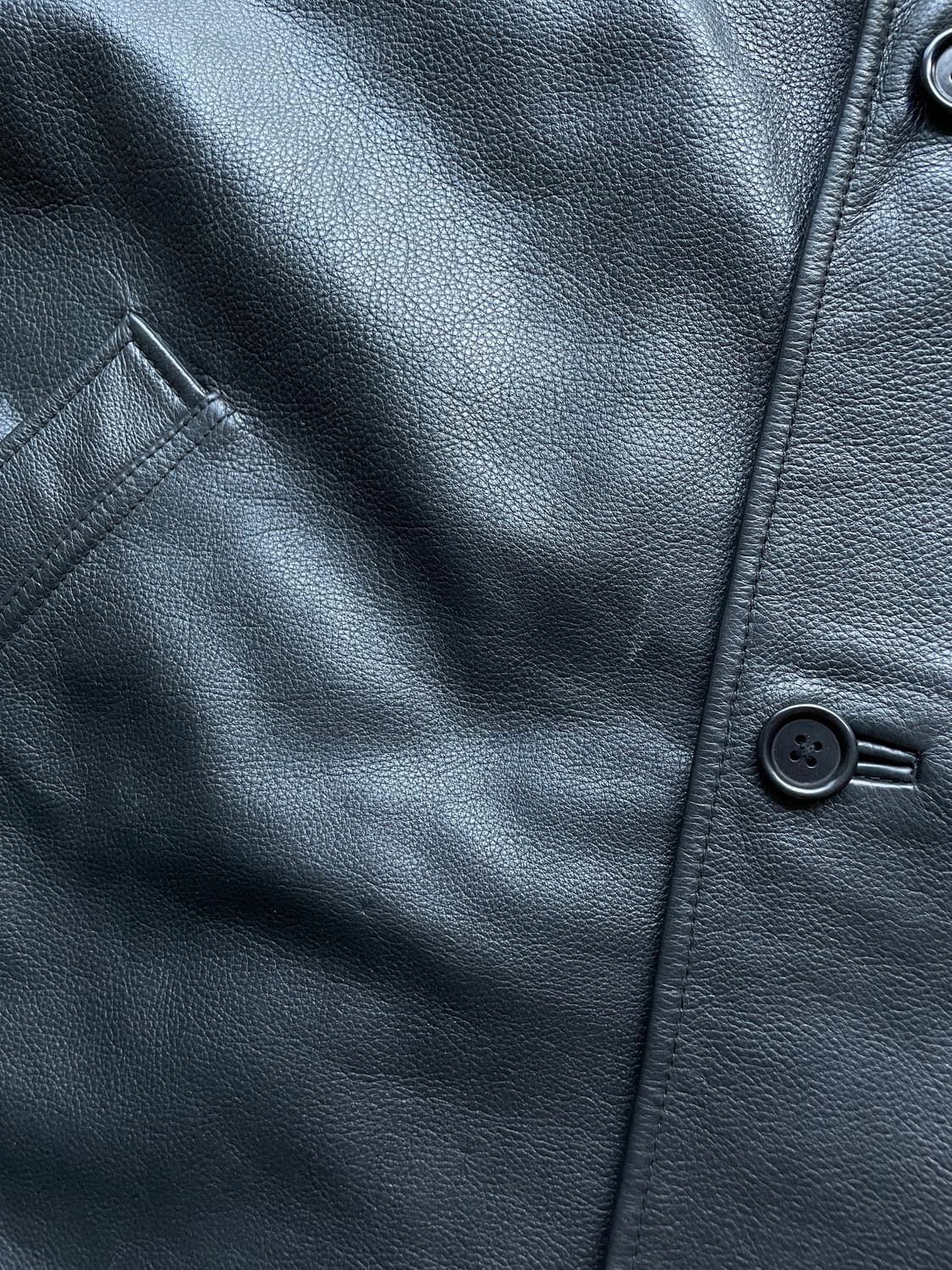 90s 올드갭 레더 카코트 gap carcoat 상품이미지5