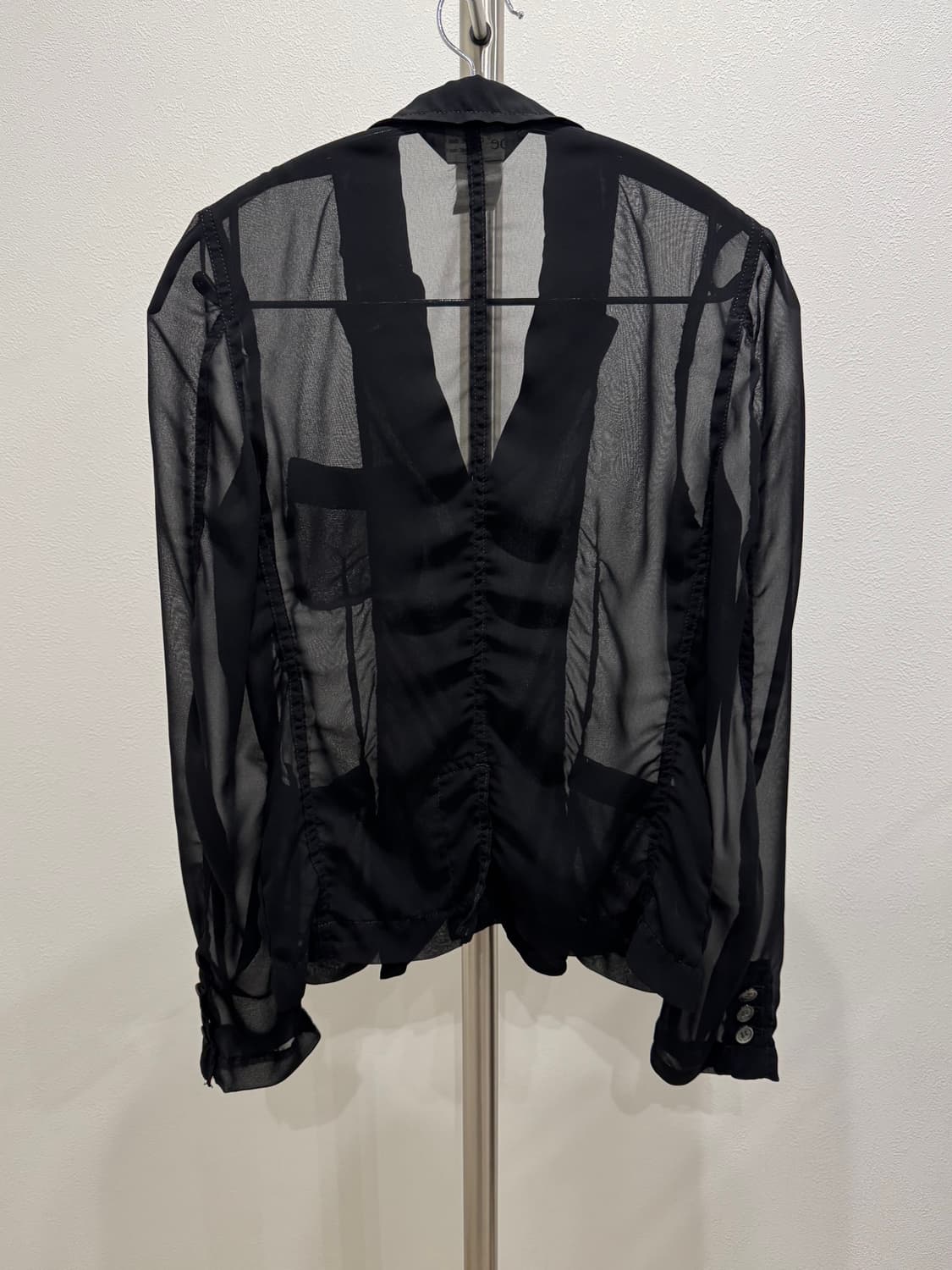 꼼데가르송 꼼꼼 x Jupe 씨스루 셔츠 자켓 상품이미지4