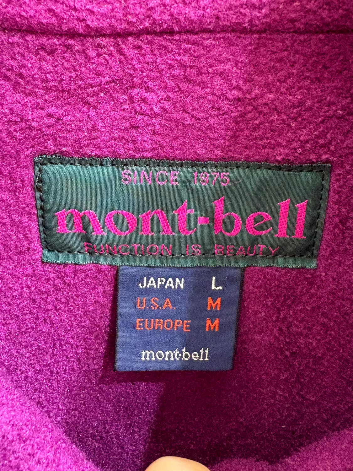 MONTBELL (Made in Japan) 바람막이 상품이미지7