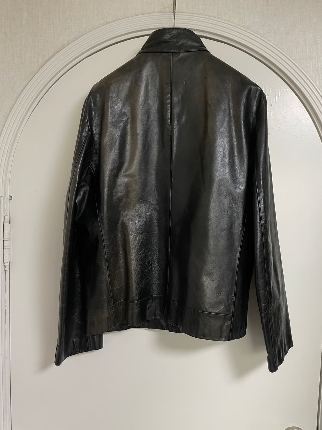 [VINTAGE] 썬페이딩 레더 자켓 상품이미지5