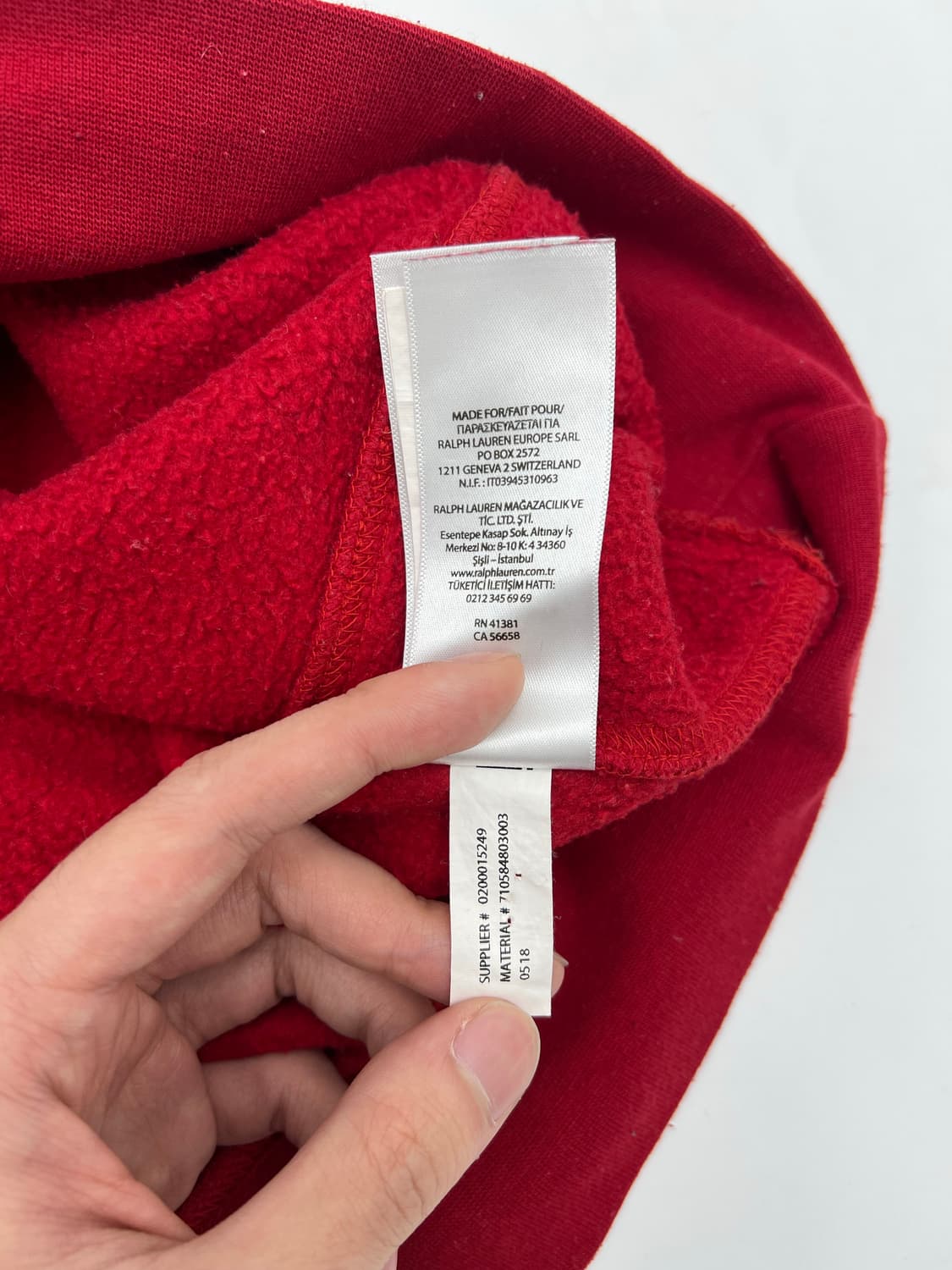 폴로 랄프로렌 맨투맨 티셔츠 상품이미지6