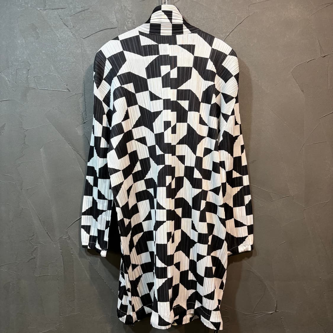 [003] PLEATS PLEASE 플리츠 플리즈 투웨이 집업 패턴 자켓 상품이미지5