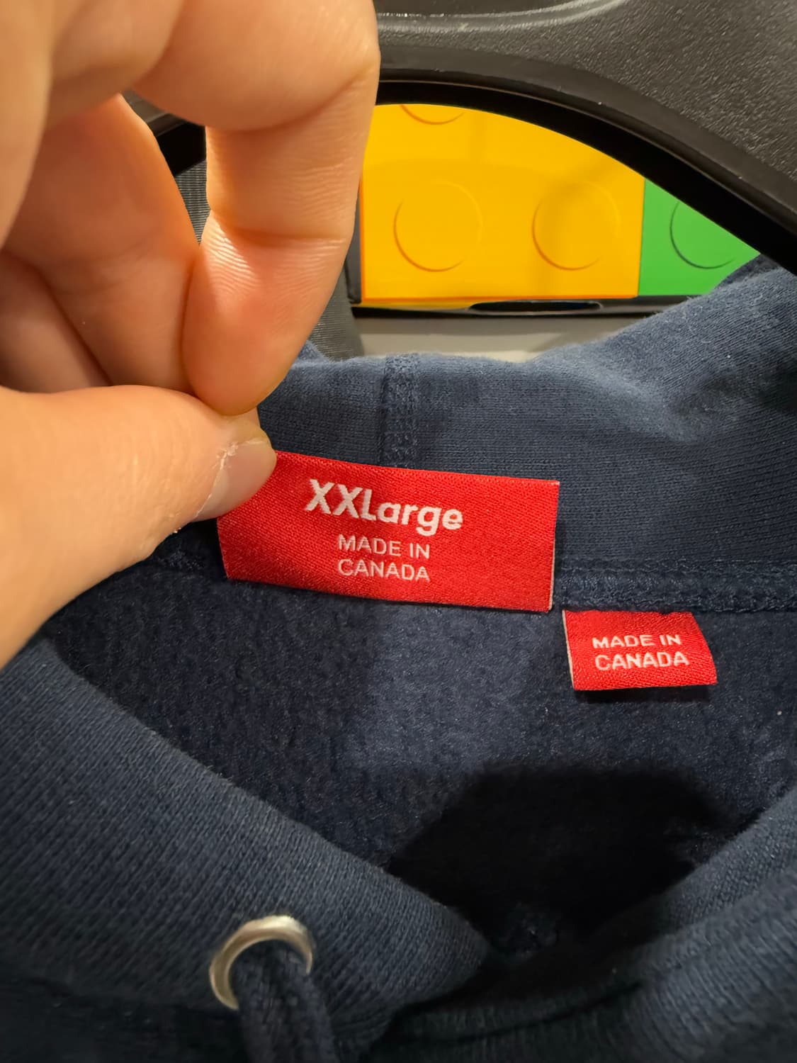 [XXL] 슈프림 박스로고 후드 스웨트셔츠 네이비 - 24FW 상품이미지3