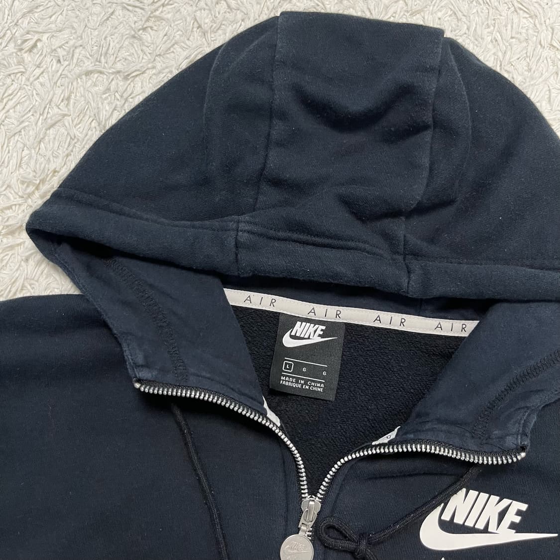 Nike black zip-up hoodie 상품이미지6