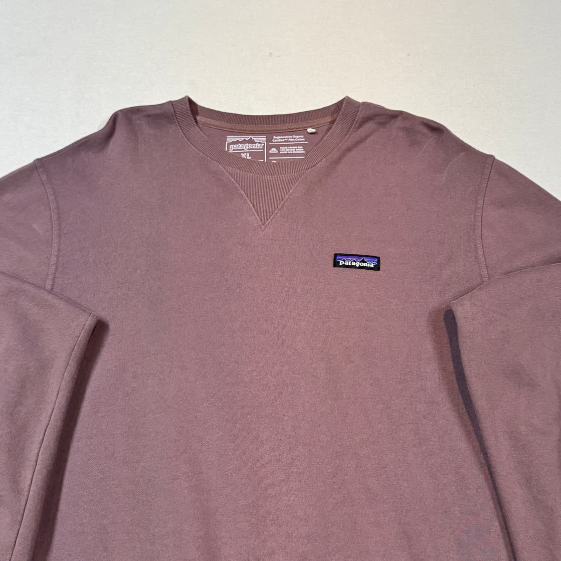 XL) 파타고니아 인디핑크 맨투맨 티셔츠 상품이미지3