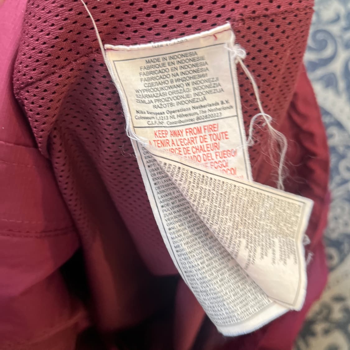 M 나이키 맨체스터유나이티드 바람막이/W2638 상품이미지5