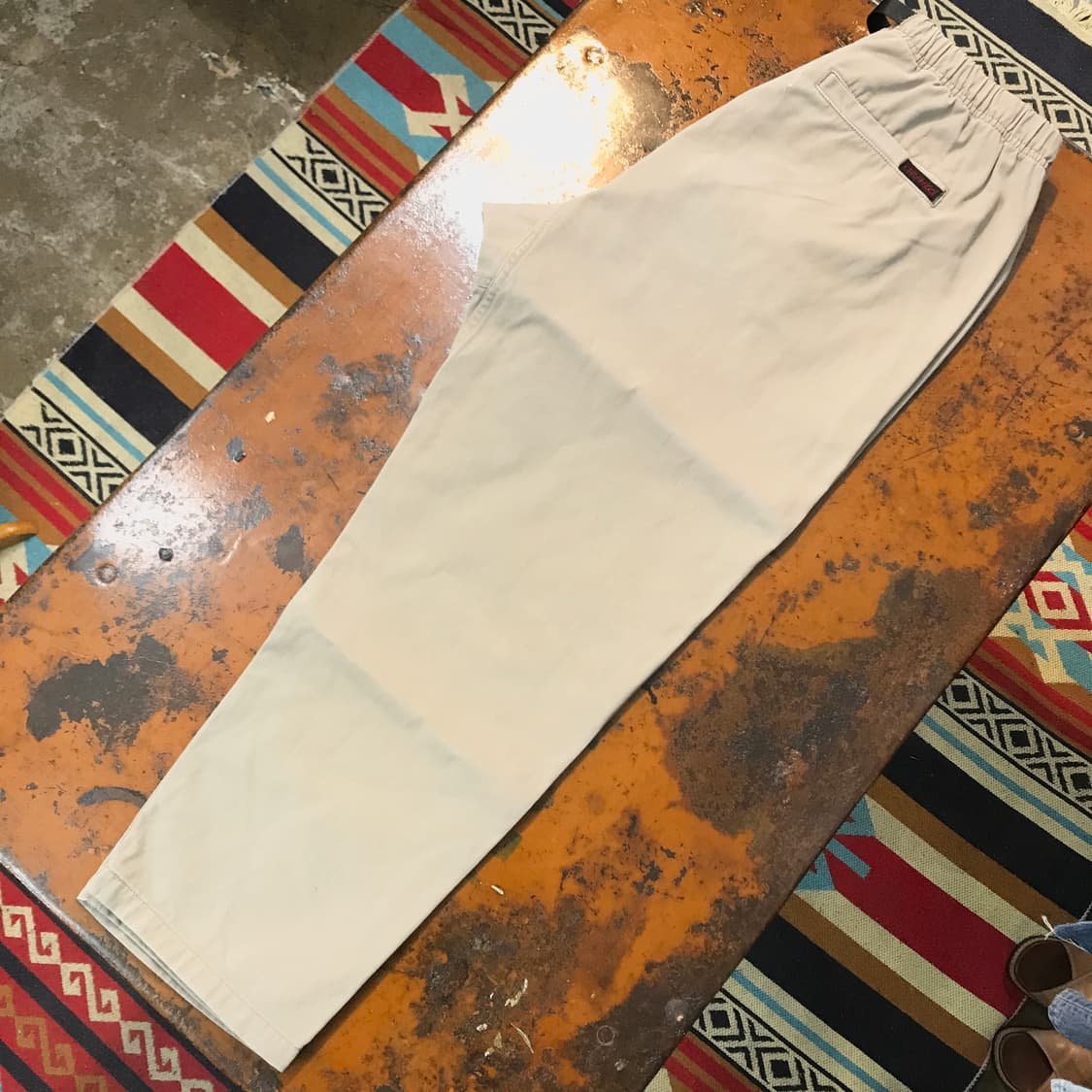 그라미치 베이지 밴딩 코튼 퍼티그 팬츠 허리 29 32 사이즈 상품이미지2