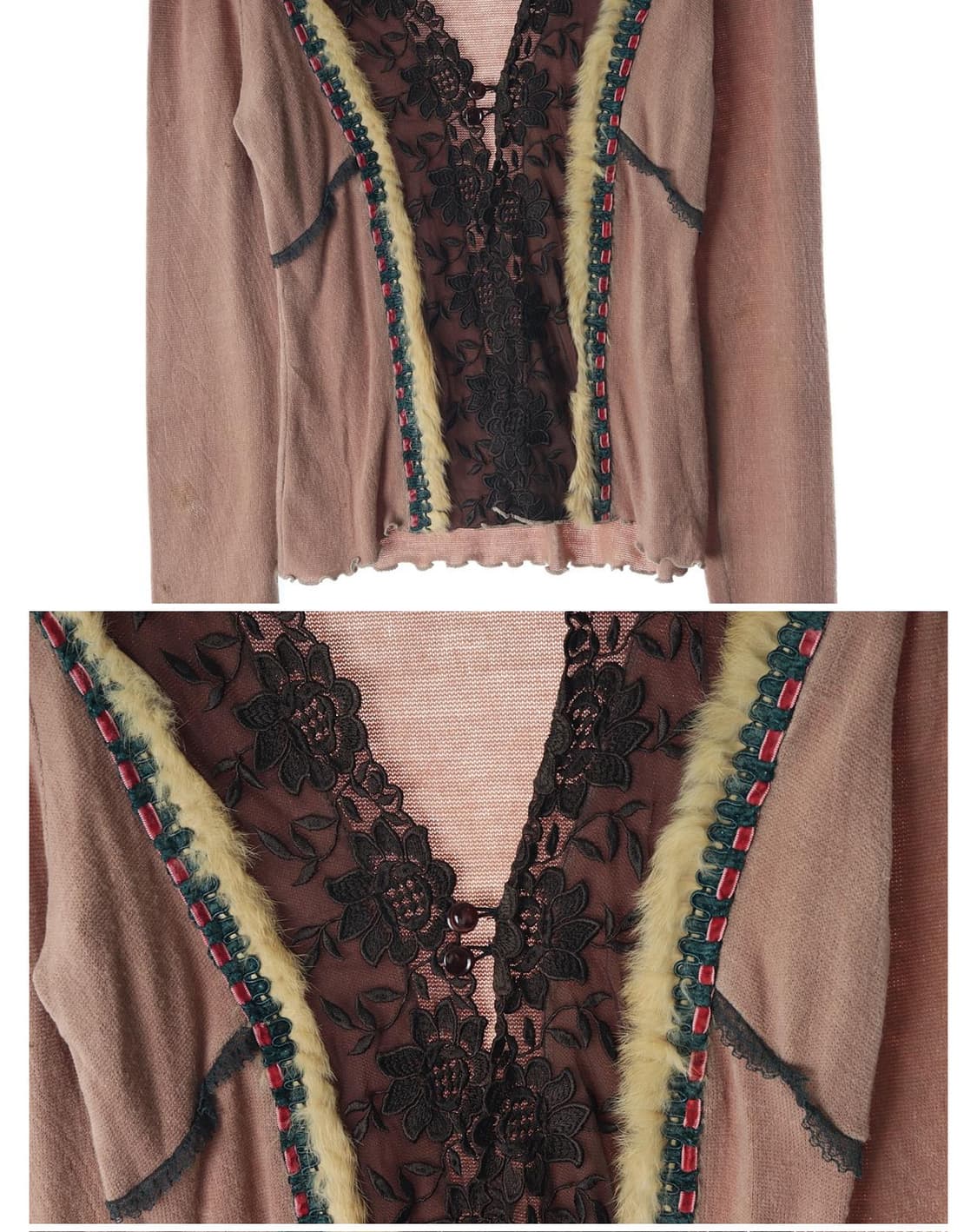 classic's of future 가디건 모리걸 에스닉 엔틱 상품이미지3