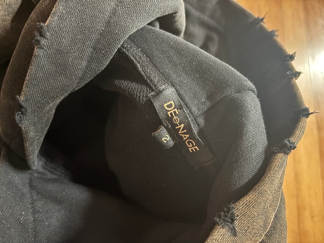 denage oversized washing hooodie 2 size 상품이미지8