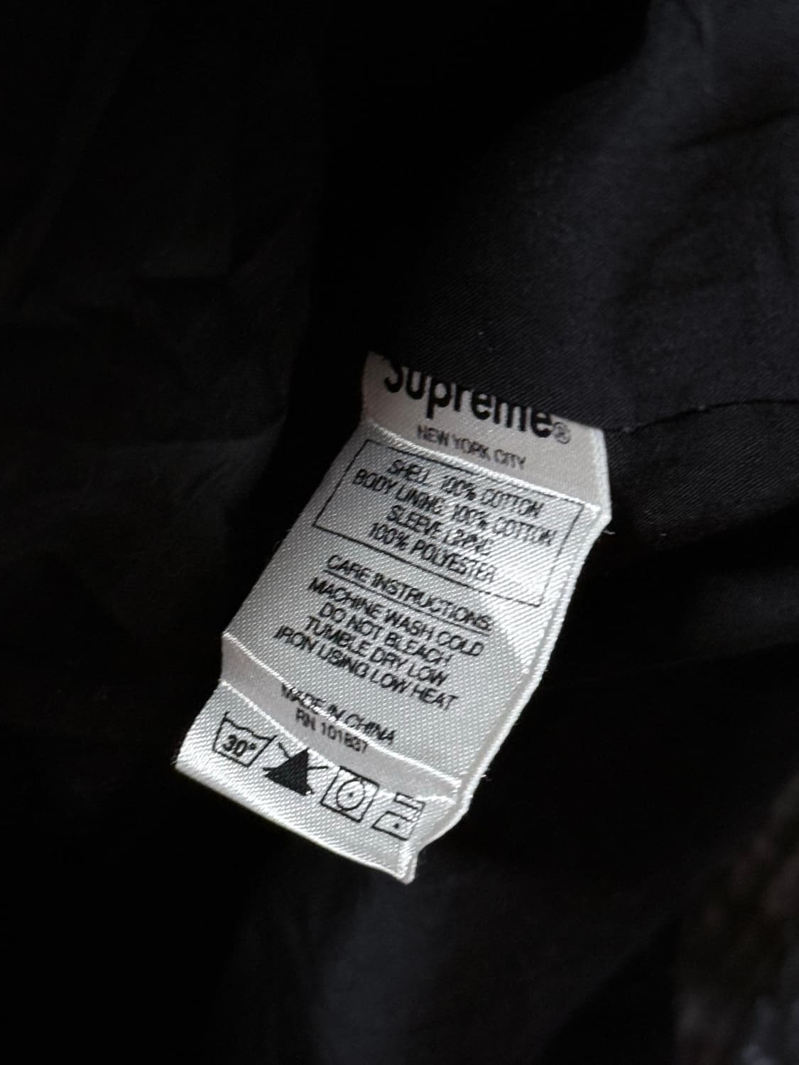 희귀매물 19ss 슈프림 패치워크 해링턴 자켓 상품이미지4