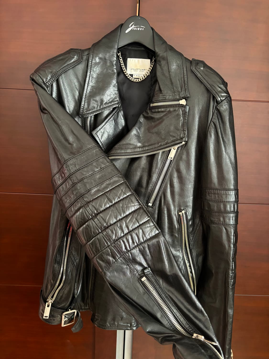 질 스튜어트 11Fw 레더자켓 상품이미지4