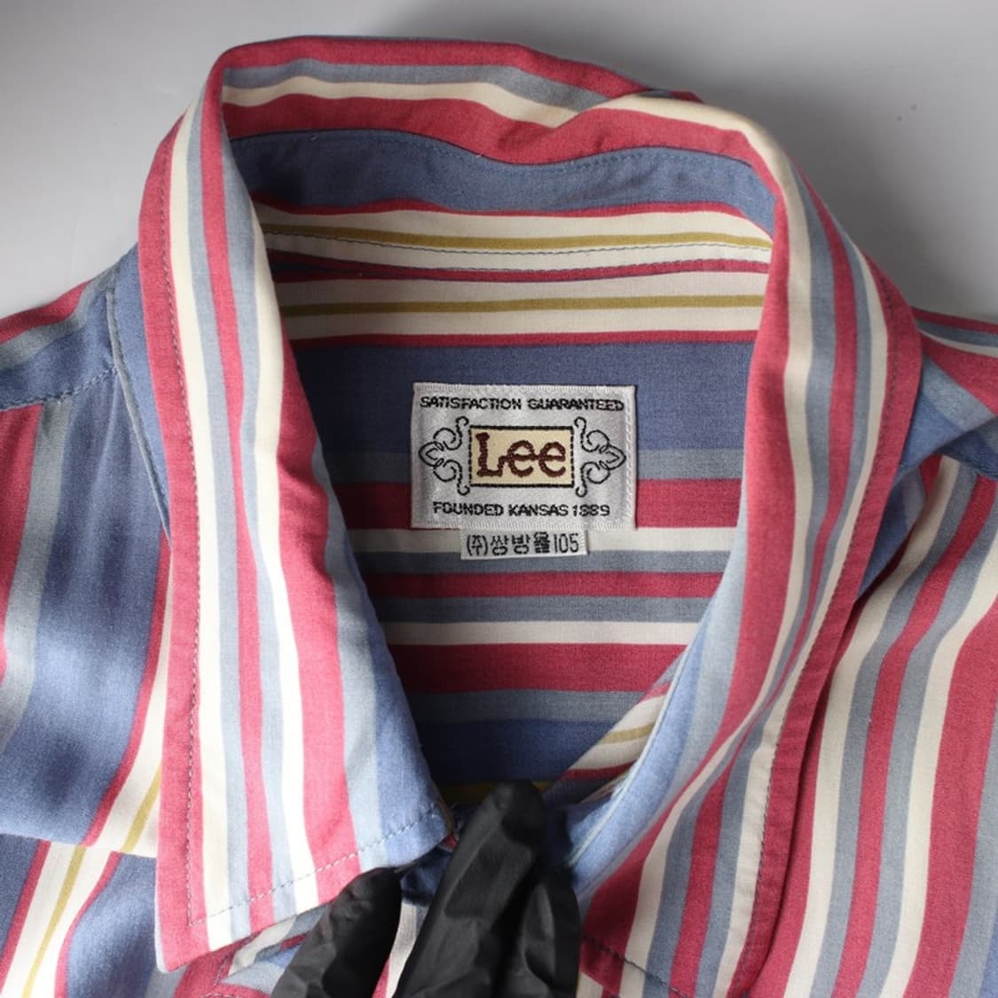 LEE 레트로 멀티 스트라이프 하프 셔츠 XL 상품이미지5