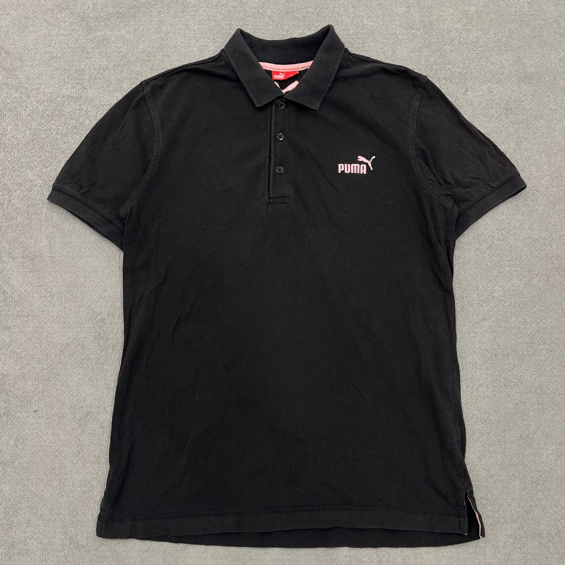 M 푸마 핑크 로고 카라 pk 티셔츠 상품이미지1