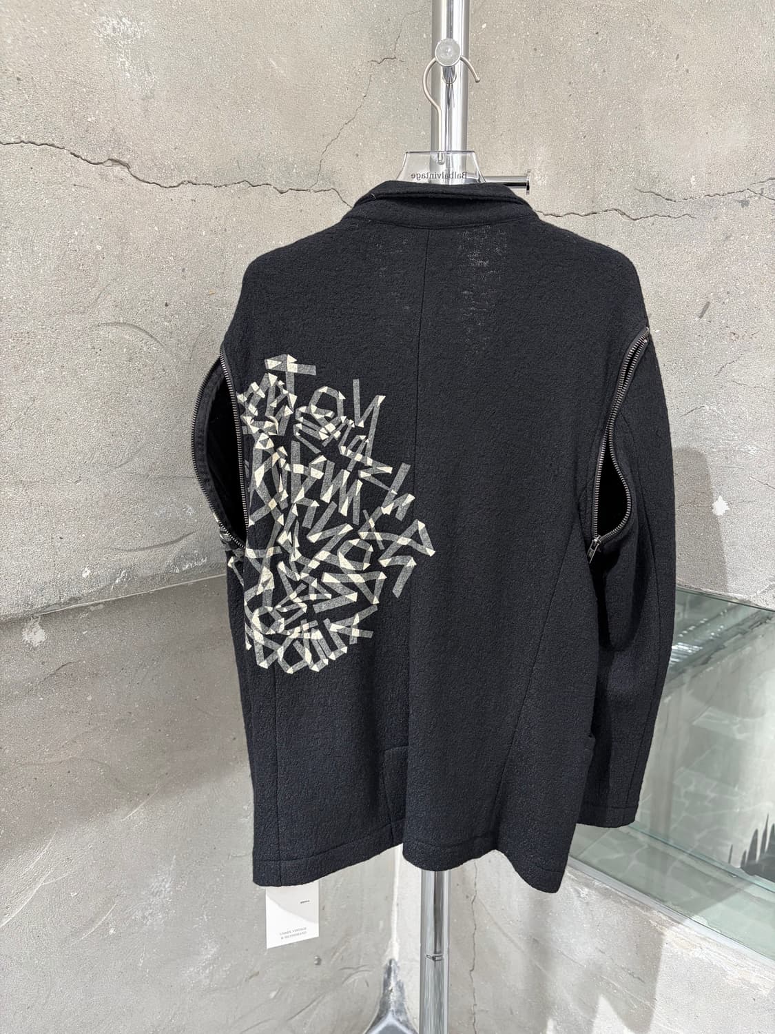 요지야마모토 15AW Runway tape suit 상품이미지4