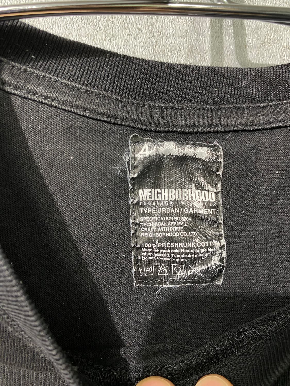 [4] Neighborhood 네이버후드 스펠아웃 반팔티 상품이미지7