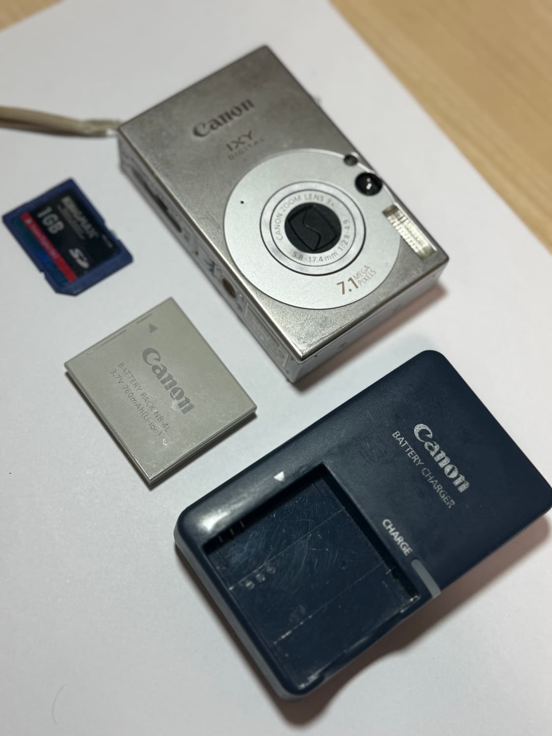 풀셋 캐논 빈티지 디카 ixy10 ixus70 작례O 상품이미지7