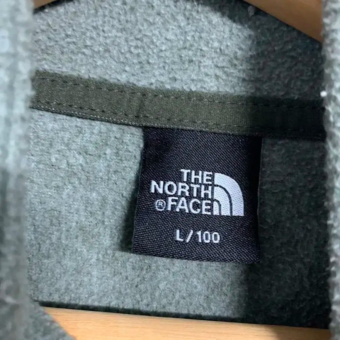 노스페이스 하프 버튼 후리스 L 상품이미지2