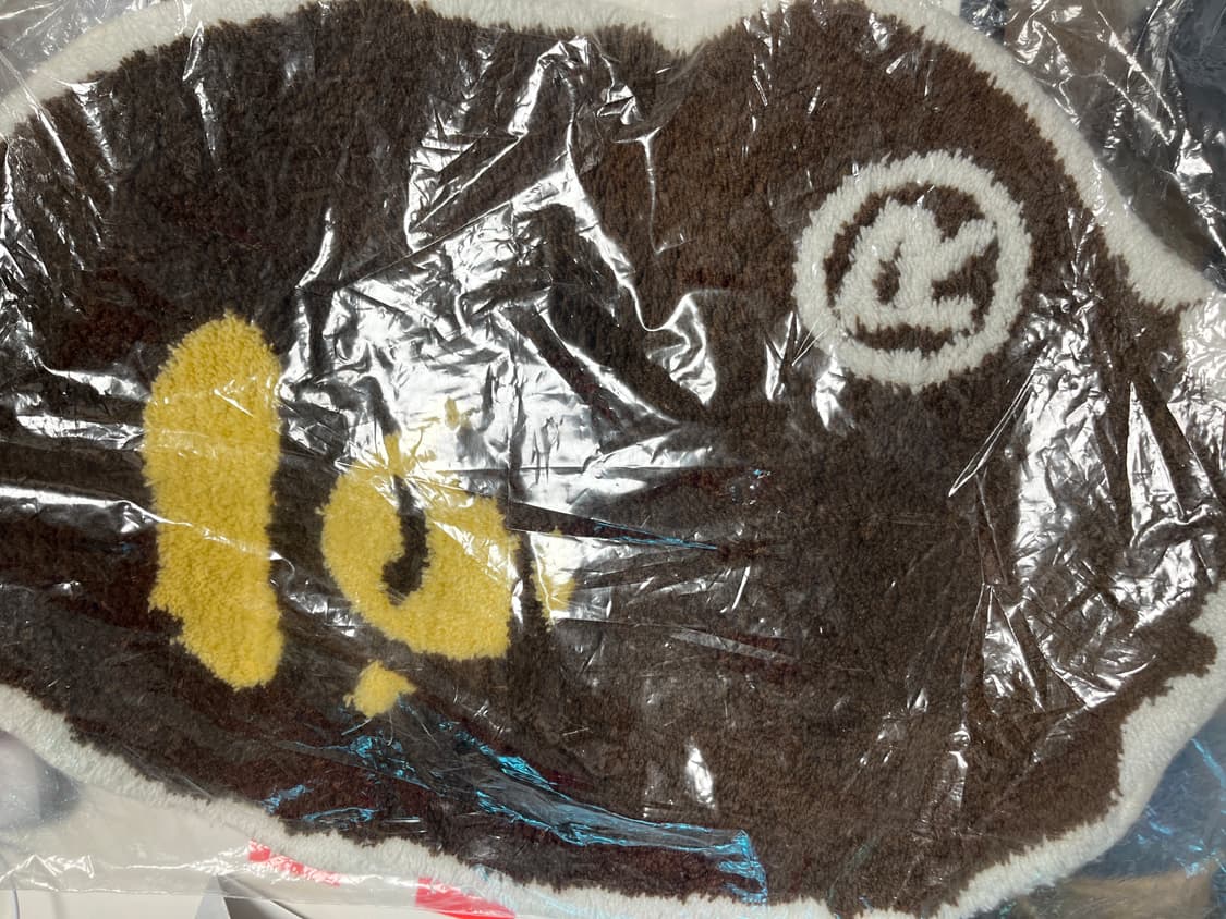 베이프 로고 러그 택새상품 상품이미지1