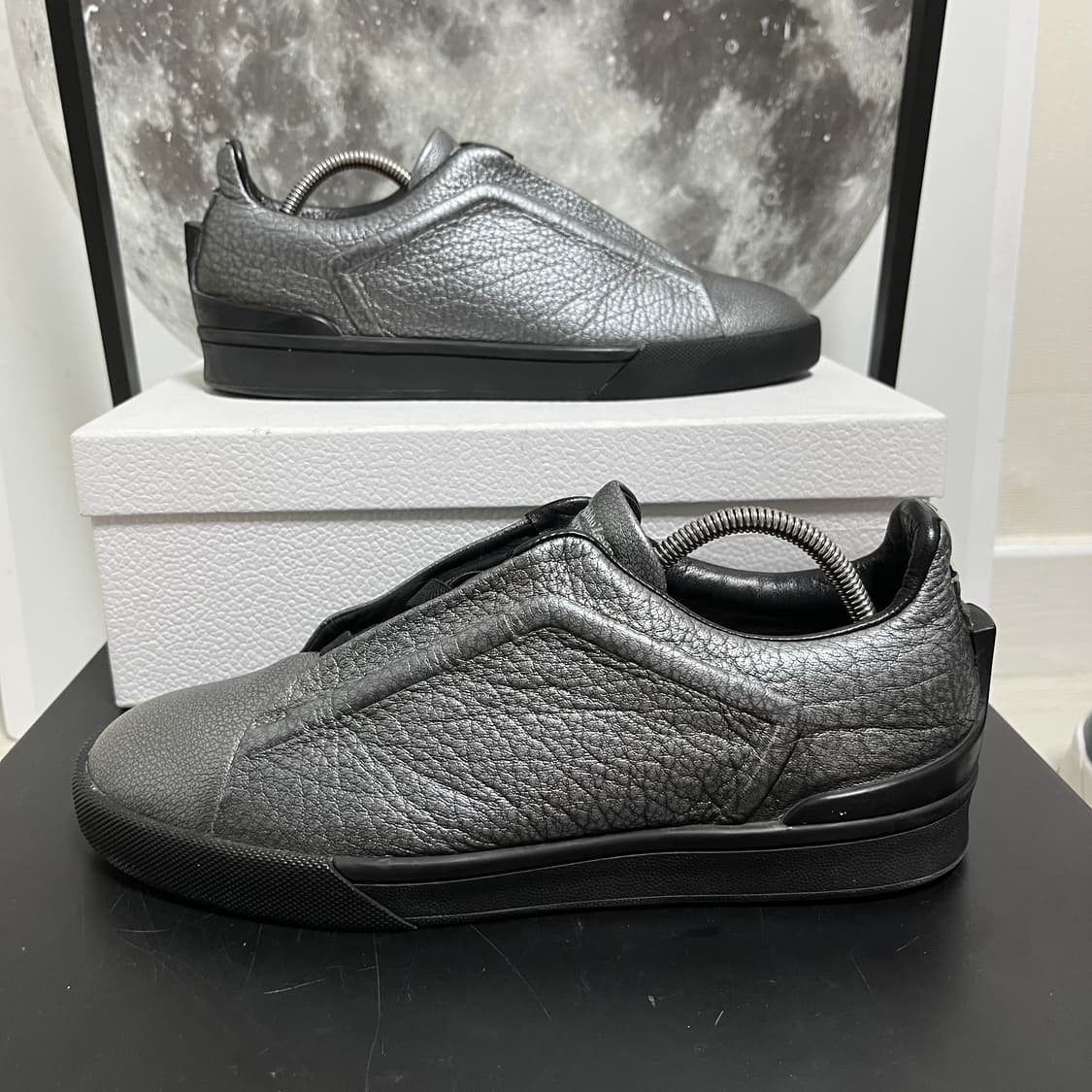 정품 6) 에르메네질도 제냐 트리플 스티치 스니커즈 255~260 상품이미지2