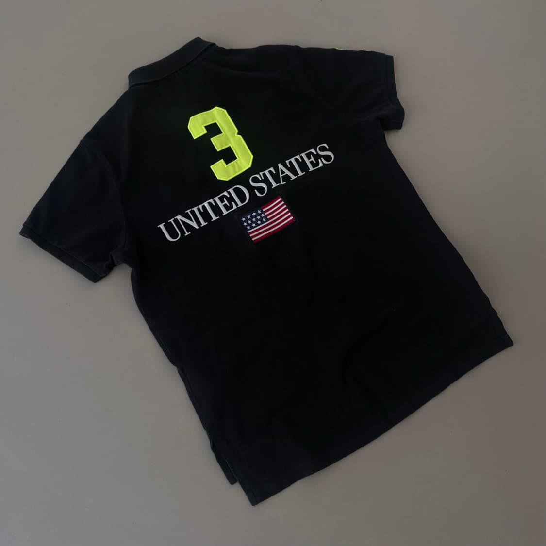 폴로 랄프로렌 USA 성조기 빅포니 카라티 상품이미지3