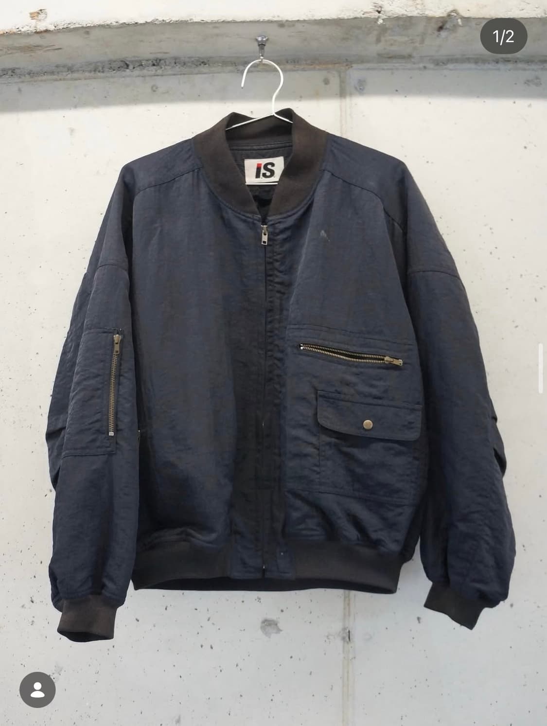 Issey miyake sports 80s bomber 상품이미지1