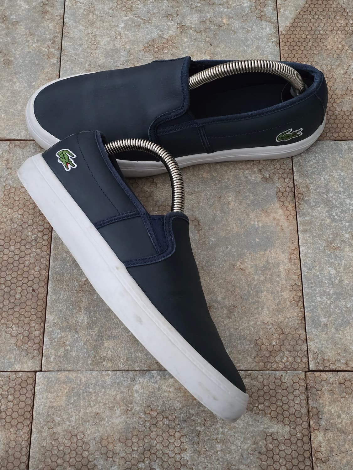 (230)라코스테 가존 네이비 슬립온 상품이미지7