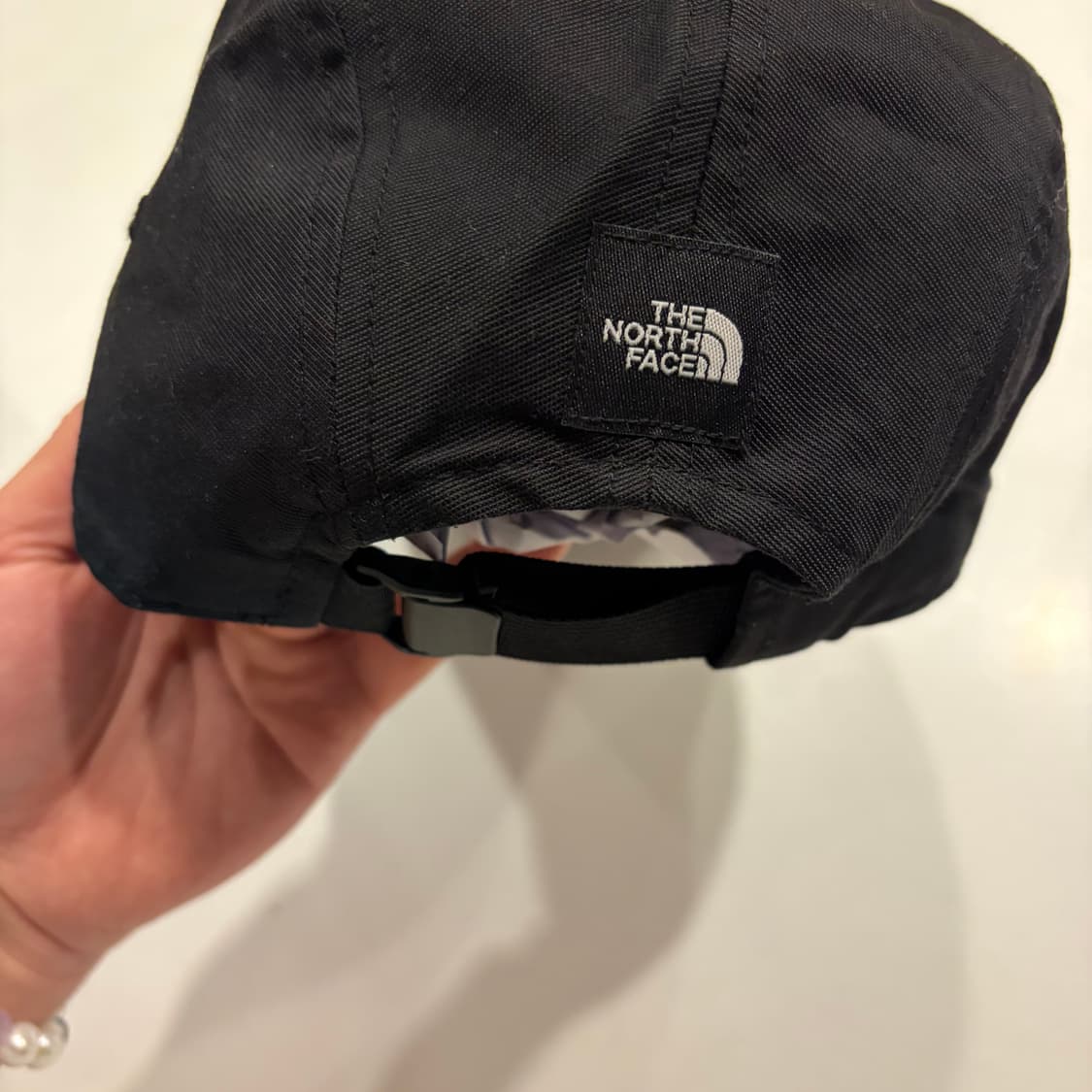 노스페이스 블랙 캠프캡 볼캡 모자 상품이미지3