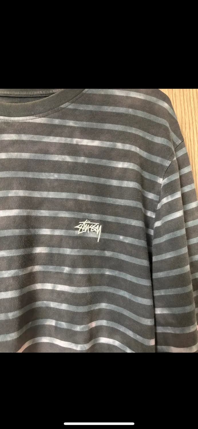 스투시 Stussy Bleach Stripe 긴팔티 M 상품이미지3