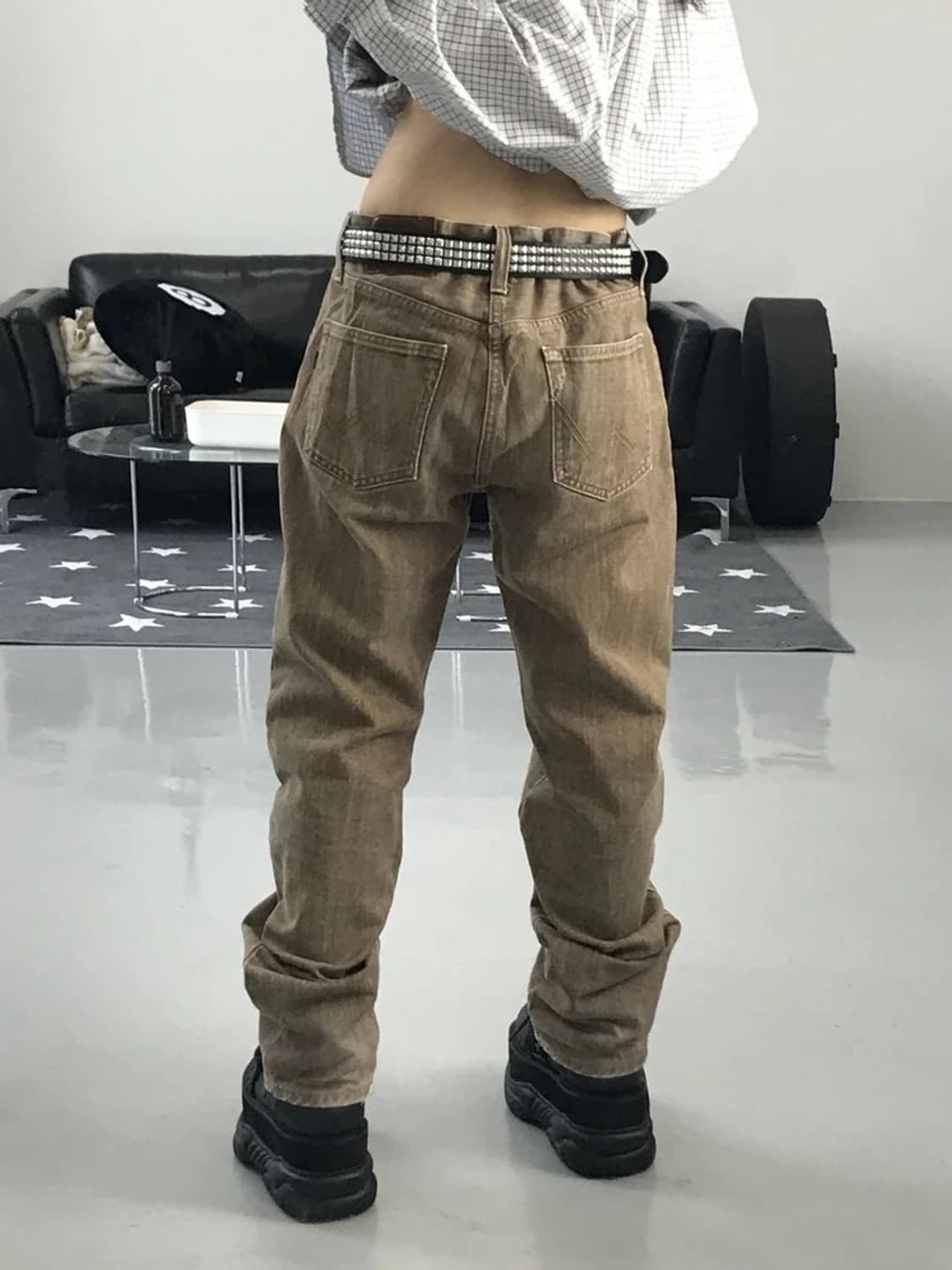 에드윈 브라운 워싱 팬츠 상품이미지3