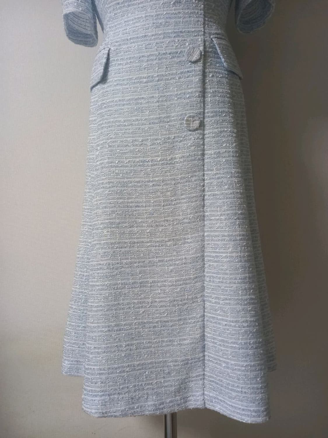 라인 트위드 원피스 상품이미지5