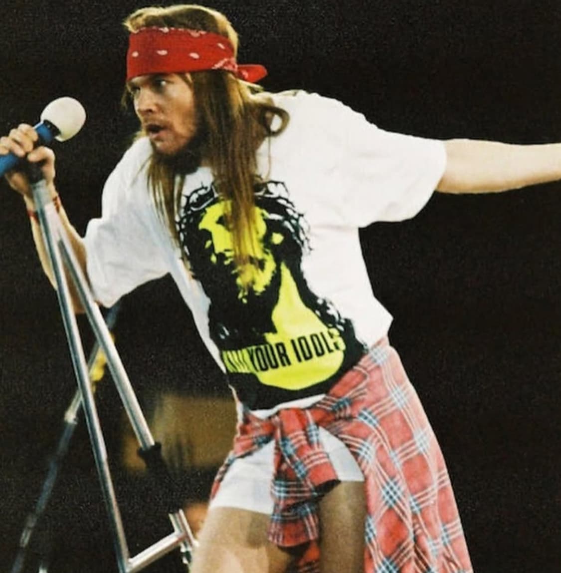 [XL] 돈락 KILL YOUR IDOL 지저스 프린팅 티셔츠 상품이미지1