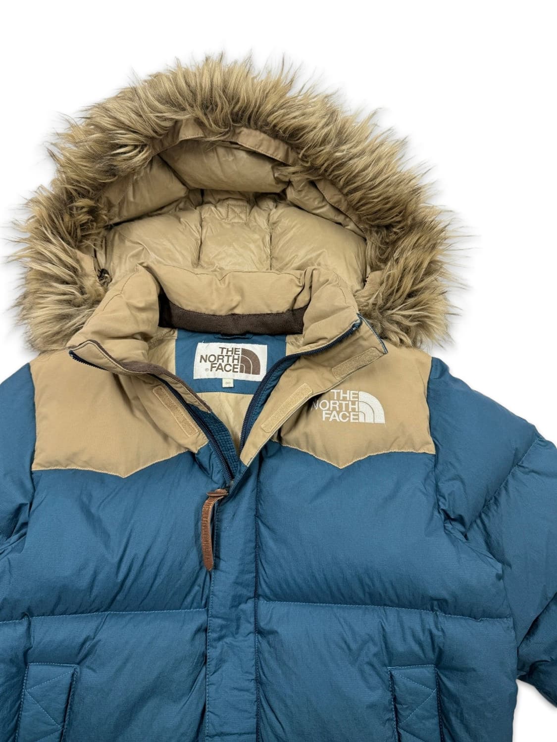 빈티지 노스페이스 구스 다운 퍼 후드 패딩 상품이미지5