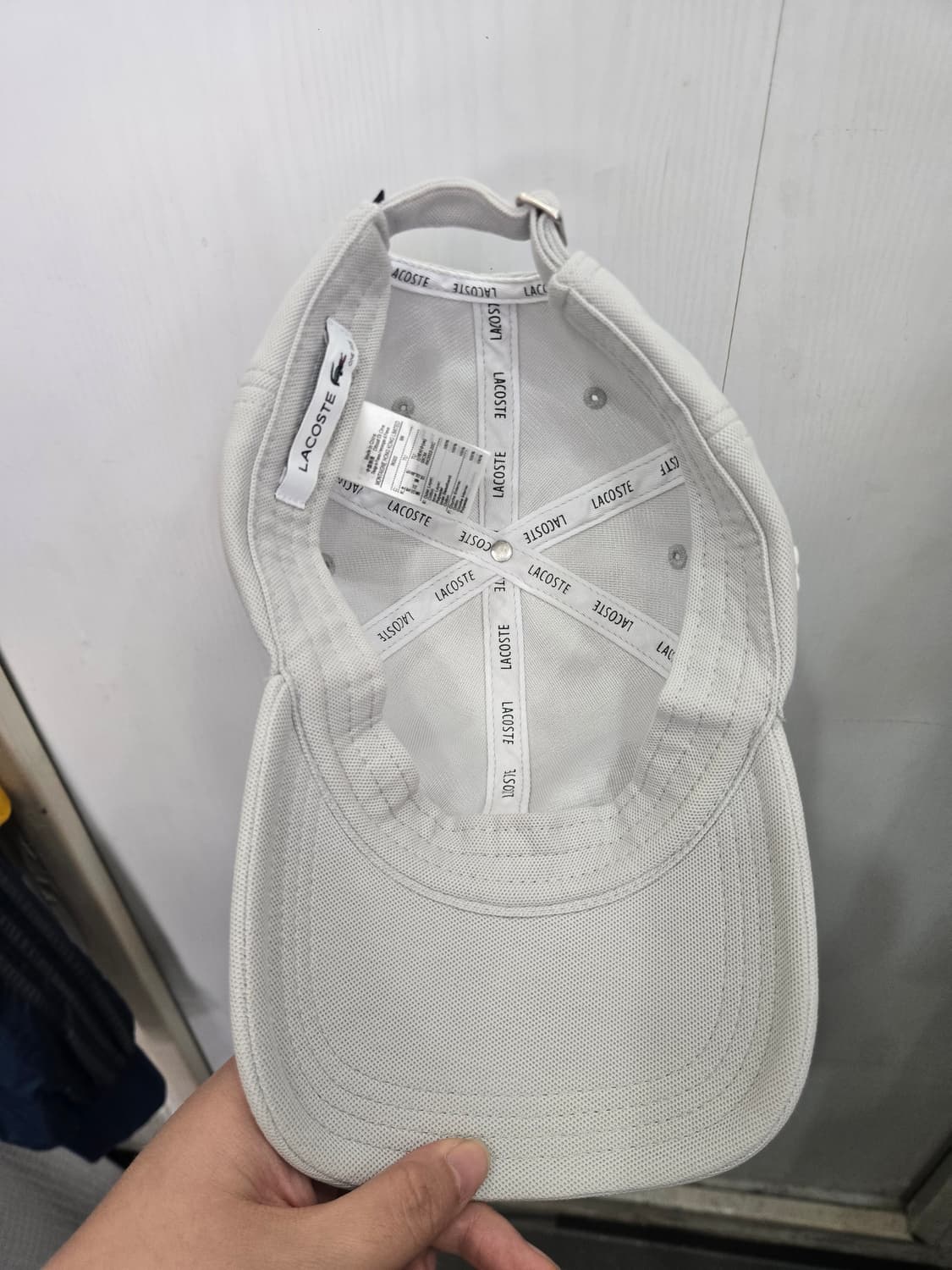 58사이즈 )) LACOSTE 라코스테 볼캡 모자! 깔끔하고 예뻐요~ 상품이미지6