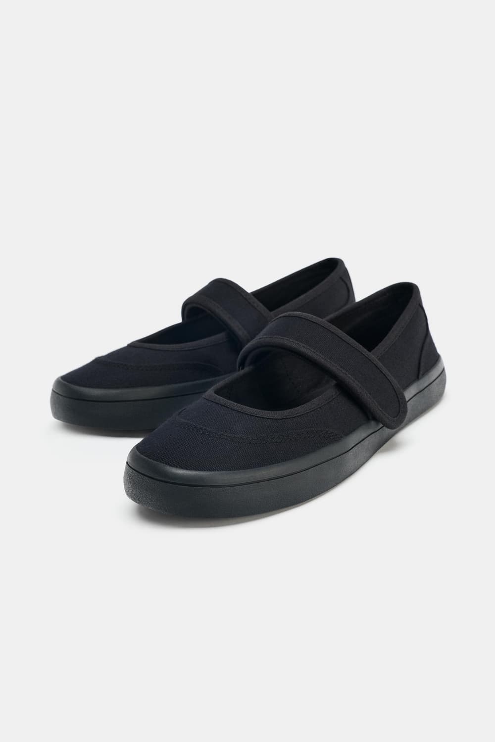 zara 패브릭 스트랩 발레리나 슈즈 38 상품이미지1