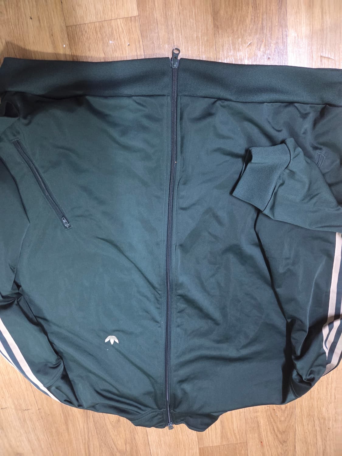 아디다스 베켄바우어 BB트랙탑 져지 쉐도우 그린 상품이미지2