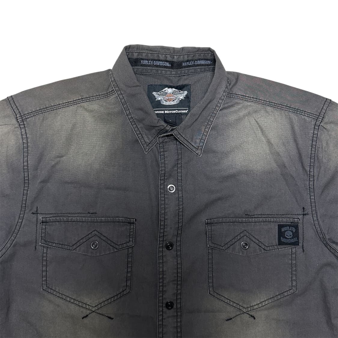Harley Davidson Distressed Button-up 상품이미지4