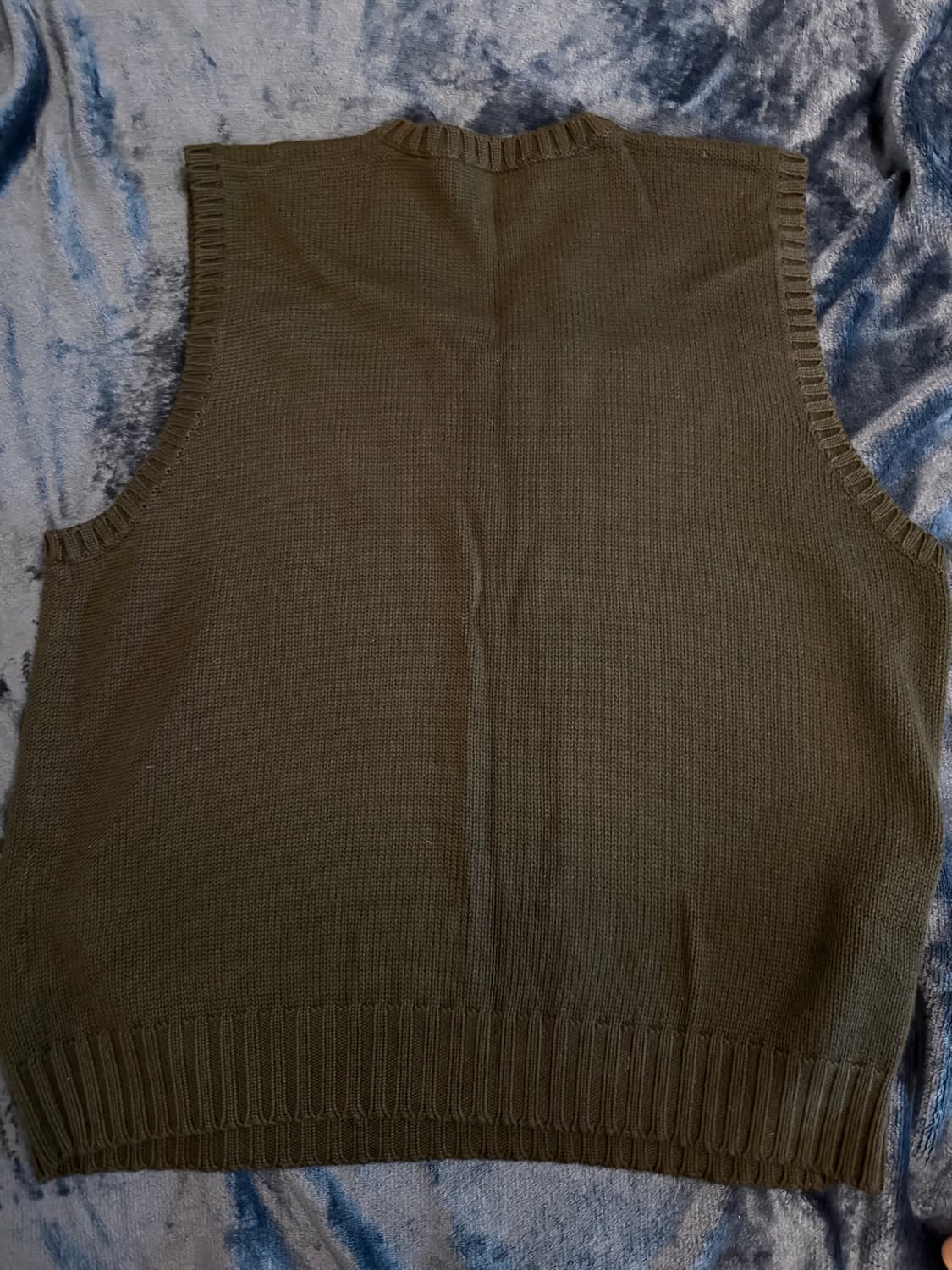 폴로 니트 조끼 블랙 xl 상품이미지6