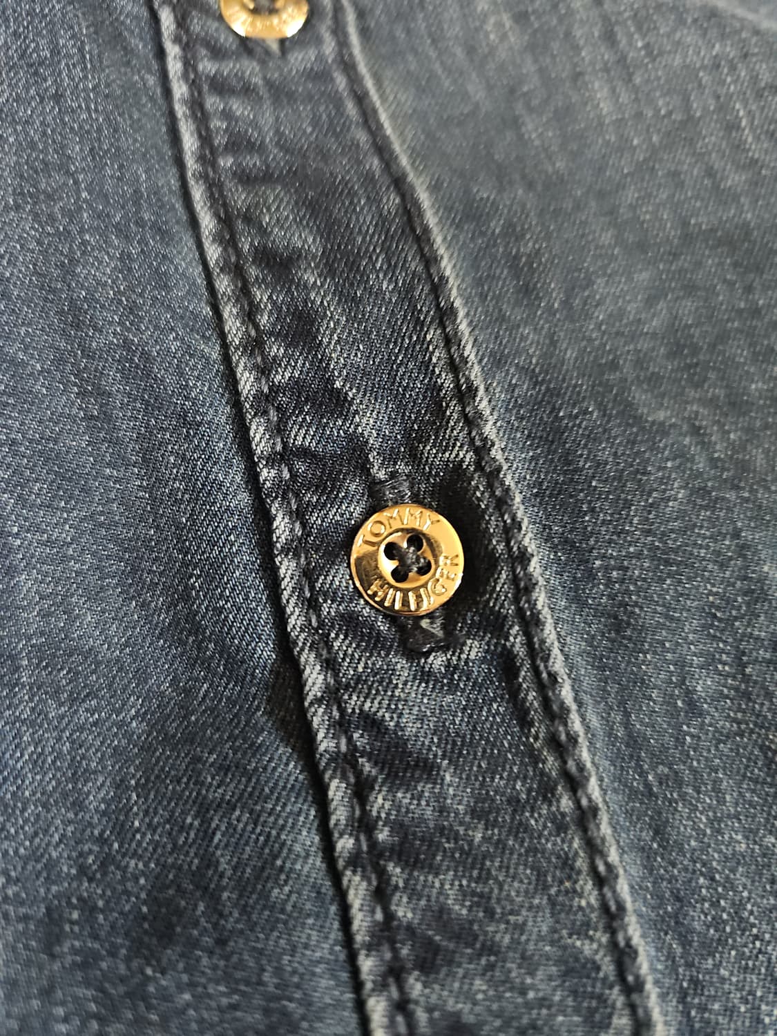 [95] 타미힐피거 국내 수입 정품 여성 빈티지 데님 셔츠 긴팔 남방 상품이미지4