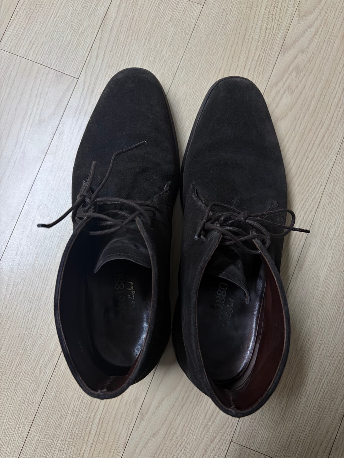 Loake brown suede boots 상품이미지2