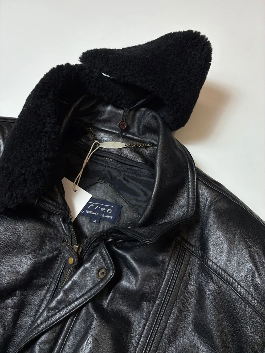 Selected 90's 양가죽 무스탕 자켓 PN9317 상품이미지3