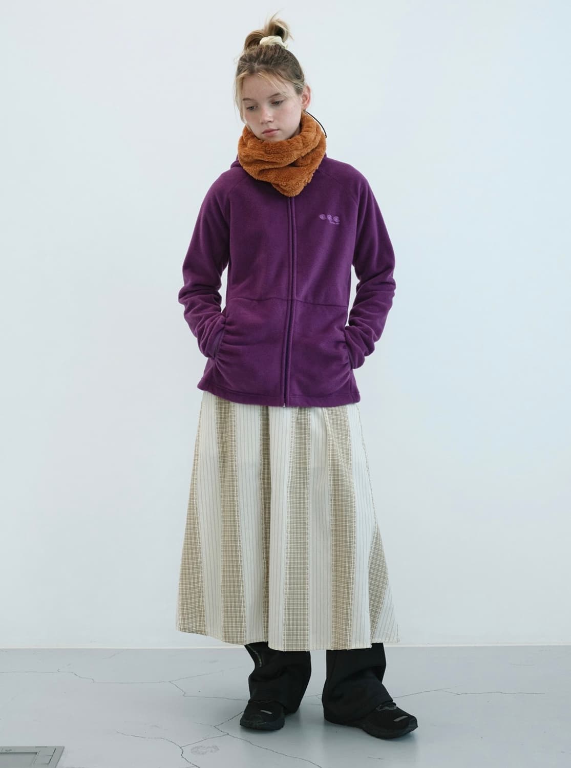 Enzo Blues 플리스 판매해요 상품이미지2