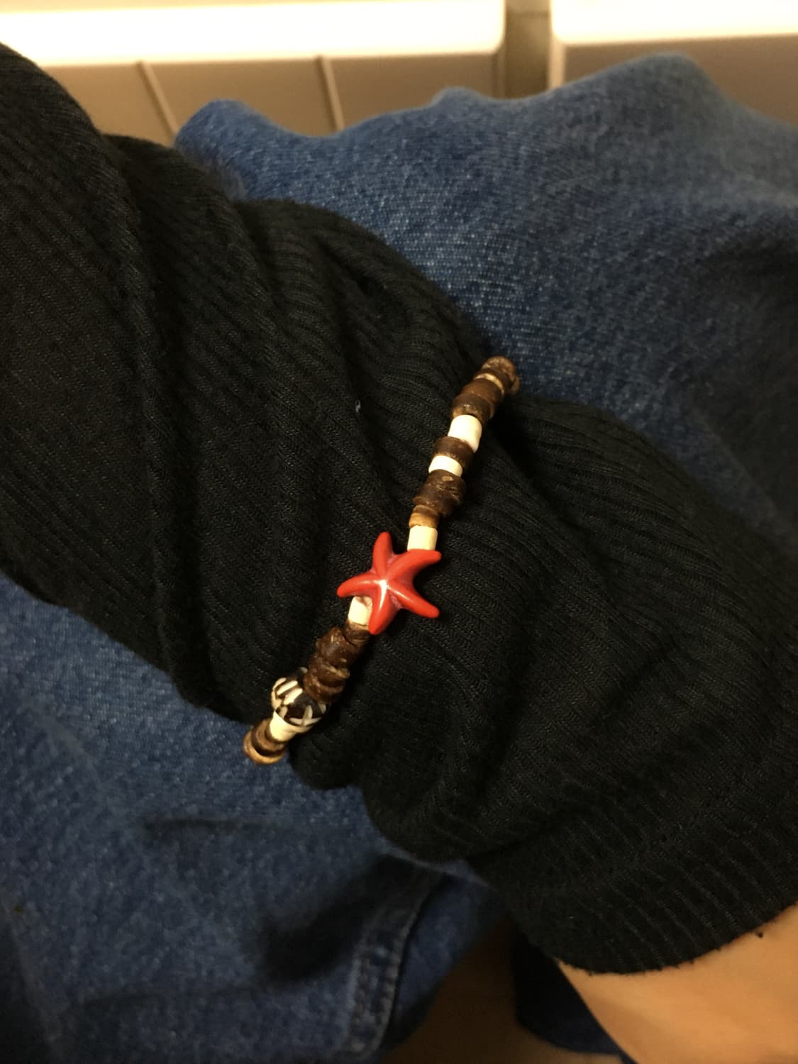 wood starfish bracelet 상품이미지3