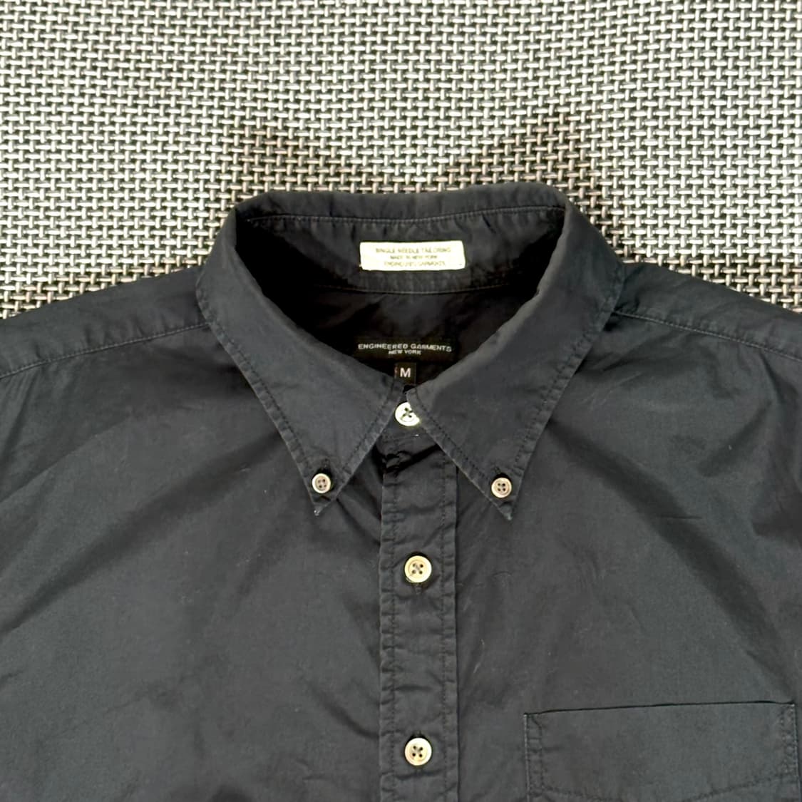 EMGINEERED GARMENTS 엔지니어드가먼츠 셔츠 블랙 (M) 상품이미지2