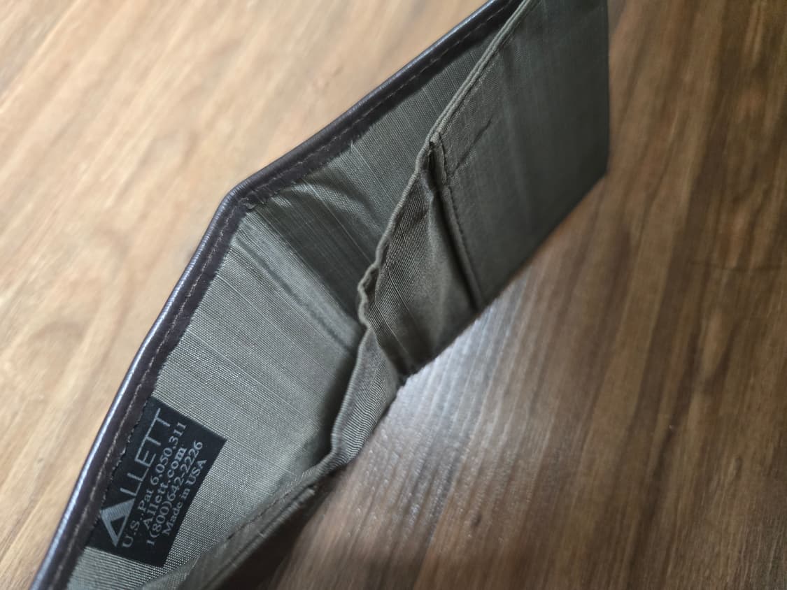 <세상에서 가장 얇은 지갑> 올에뜨 가죽 반지갑 상품이미지4