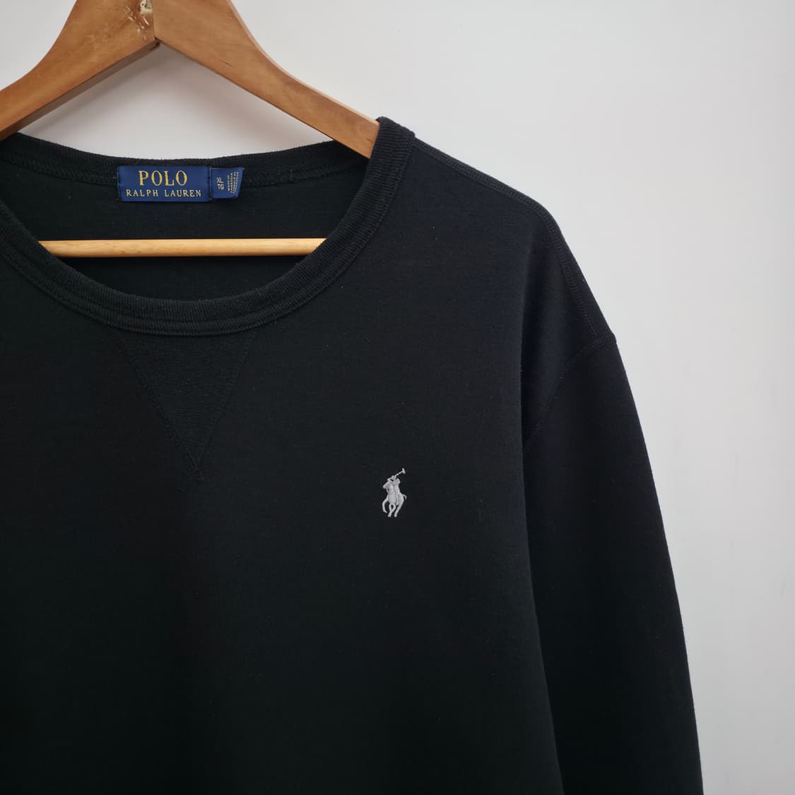 [XL] 폴로 랄프로렌 블랙 맨투맨 상품이미지4