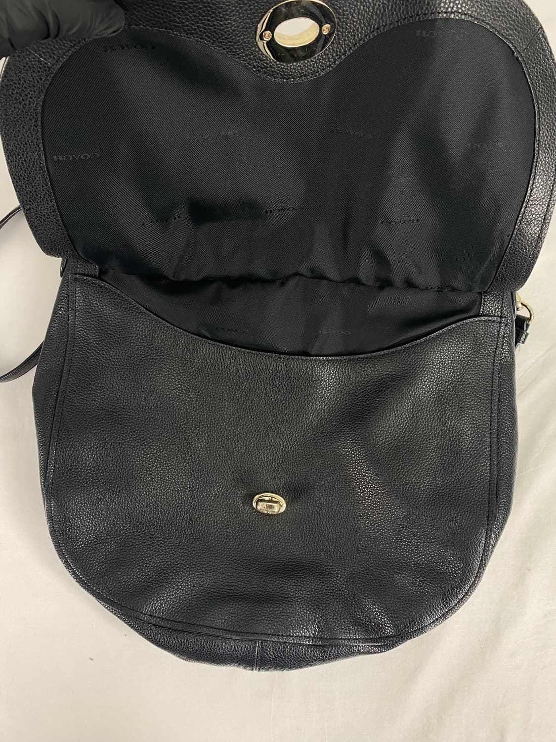 코치 턴락 레더 페블 호보백 투웨이백 <90> 상품이미지5