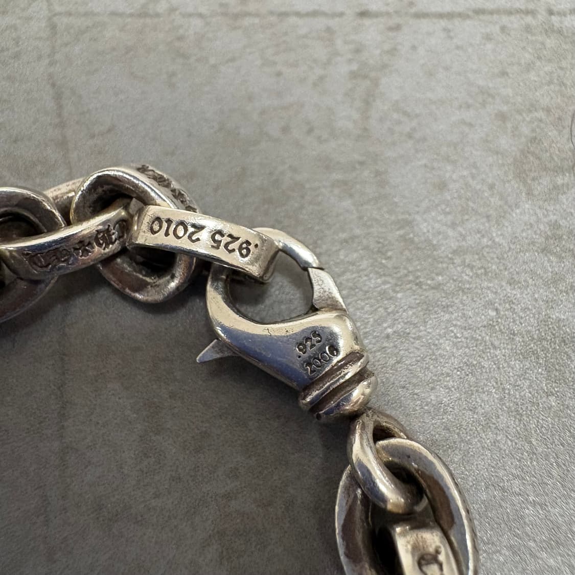 크롬하츠 페이퍼체인 라지 팔찌 상품이미지2